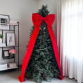 Christmas Red Large Bow