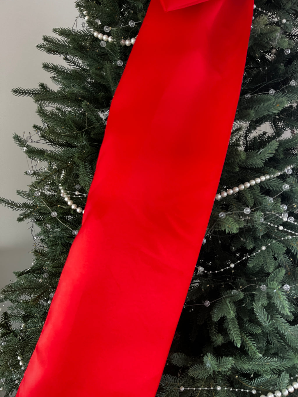 Christmas Red Large Bow